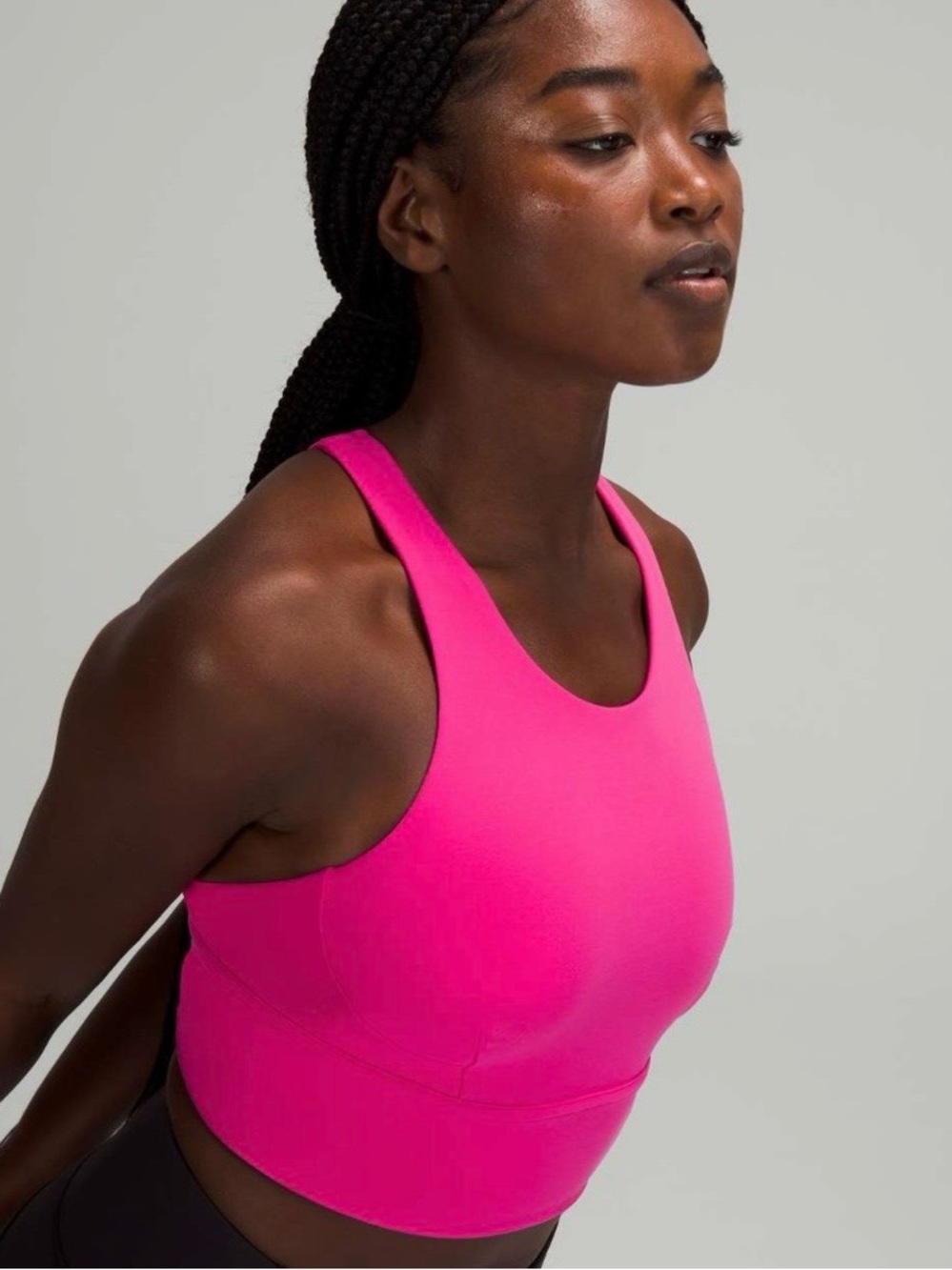 Lululemon Wunder Train Long-Line Bra Medium Support C/D Cups
Sonic Pink Yoga Bra - Picture 3 of 8